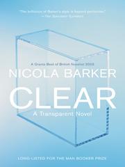 Cover of: Clear by Nicola Barker