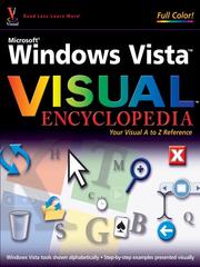 Cover of: Microsoft Windows Vista Visual Encyclopedia | Kate Shoup Welsh