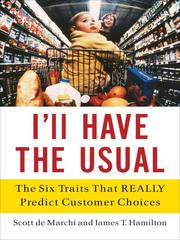 Cover of I'll have the usual by Scott De Marchi