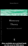 Cover of: Monetary Theory