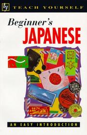 Cover of: Teach Yourself Beginner's Japanese