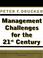 Cover of: Management Challenges for the 21st Century