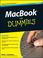 Cover of: MacBook For Dummies®