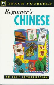 Cover of: Teach Yourself Beginner's Chinese  by Elizabeth Scurfield, Lianyi Song