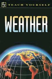 Cover of: Teach Yourself Weather by Ralph Hardy, Ralph Hardy