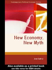 Cover of: New Economy, New Myth