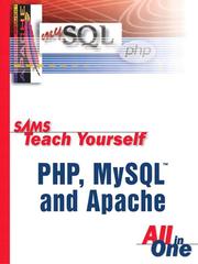 Cover of: Sams Teach Yourself PHP, MySQL and Apache All in One