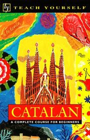 Catalan by Yates, Alan.