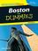 Cover of: Boston For Dummies