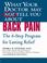Cover of: What Your Doctor May Not Tell You About(TM) Back Pain