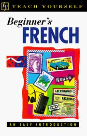 Cover of: Beginner's French (Teach Yourself Books) by Catrine Carpenter