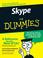 Cover of: Skype For Dummies