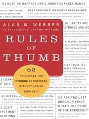 Cover of: Rules of Thumb