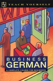 Cover of: Business German