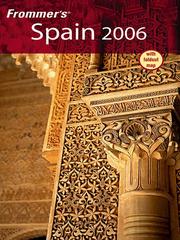 Cover of: Frommer's Spain 2006 by Darwin Porter