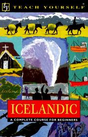 Cover of: Icelandic by P. J. T. Glendening