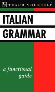 Cover of: Italian grammar by Anna Proudfoot