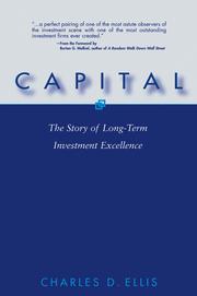 Cover of: Capital | Charles D. Ellis