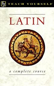 Cover of: Latin by Gavin Betts