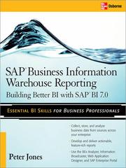 Cover of: SAP® Business Information Warehouse Reporting by Jones, Peter