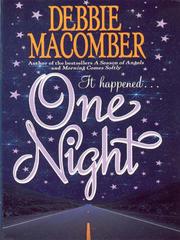 Cover of: One Night by Debbie Macomber