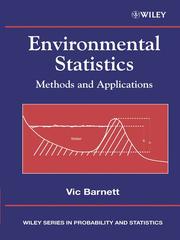Cover of: Environmental Statistics