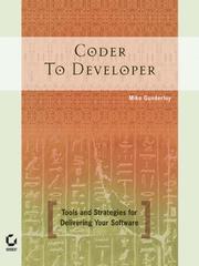Cover of: Coder to Developer by Mike Gunderloy