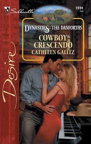 Cover of: Cowboy Crescendo by Cathleen Galitz, Cathleen Galitz