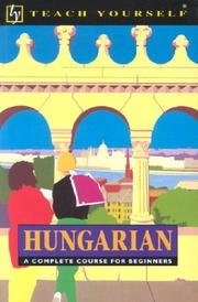 Cover of: Hungarian by Zsuzsa Pontifex