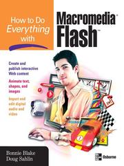 Cover of: How to Do Everything with FlashTM 8 by Bonnie Blake