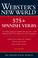 Cover of: Webster's New World 575+ Spanish Verbs