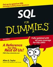Cover of: SQL For Dummies by Allen G. Taylor, Reinhard Engel, Allen G. Taylor