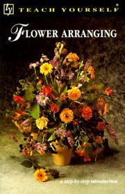 Cover of: Flower arranging by Judith Blacklock