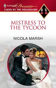 Cover of: Mistress to the Tycoon
