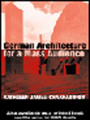 Cover of: German Architecture for a Mass Audience by James-Chakrabor