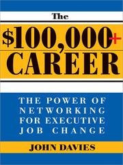 Cover of: $100,000+ Career by John Davies, John Davies