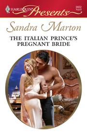 Cover of: The Italian Prince's Pregnant Bride by Sandra Marton