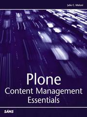 Cover of: Plone Content Management Essentials