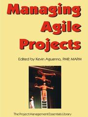 Cover of: Managing Agile Projects by Kevin Aguanno