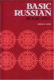 Cover of: Basic Russian Book 1, Student Edition (Basic Russian)
