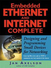 Cover of: Embedded Ethernet and Internet Complete