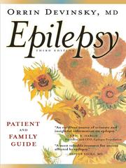 Cover of: Epilepsy by Orrin Devinsky