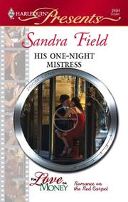 Cover of: His One-Night Mistress by Sandra Field