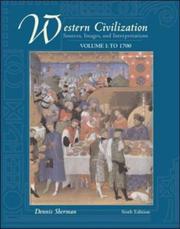Cover of: Western civilization by Dennis Sherman
