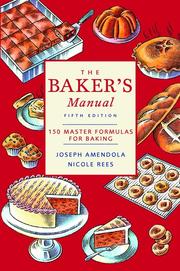 Cover of: The Baker's Manual by Joseph Amendola