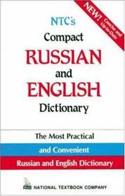 Cover of: NTC's compact Russian and English dictionary by L.P. Popova, managing editor.