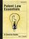 Cover of: Patent Law Essentials