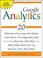 Cover of: Google Analytics 2.0