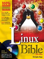 Cover of: LinuxBible by Christopher Negus, Christopher Negus