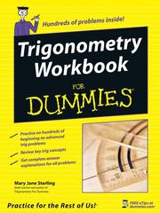 Cover of: Trigonometry Workbook For Dummies